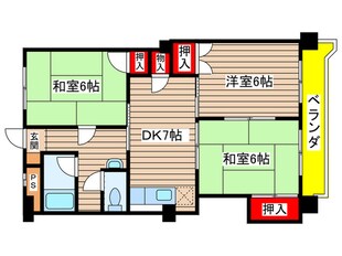 コ－ポ華の物件間取画像